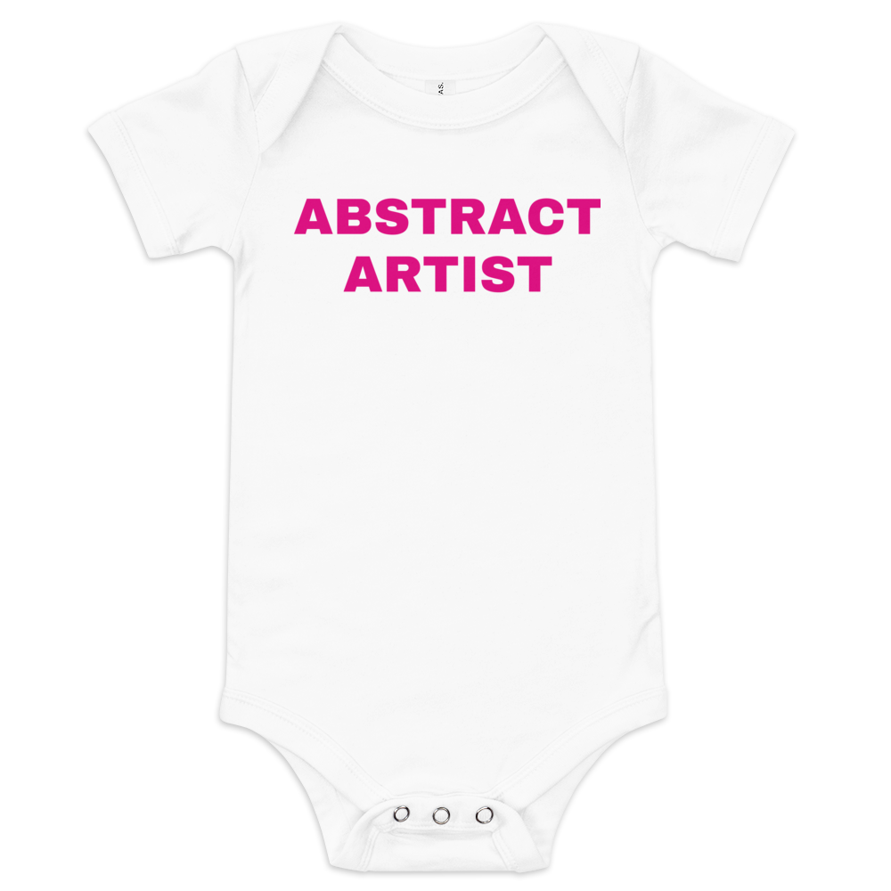 Abstract Artist Baby Short Sleeve One Piece