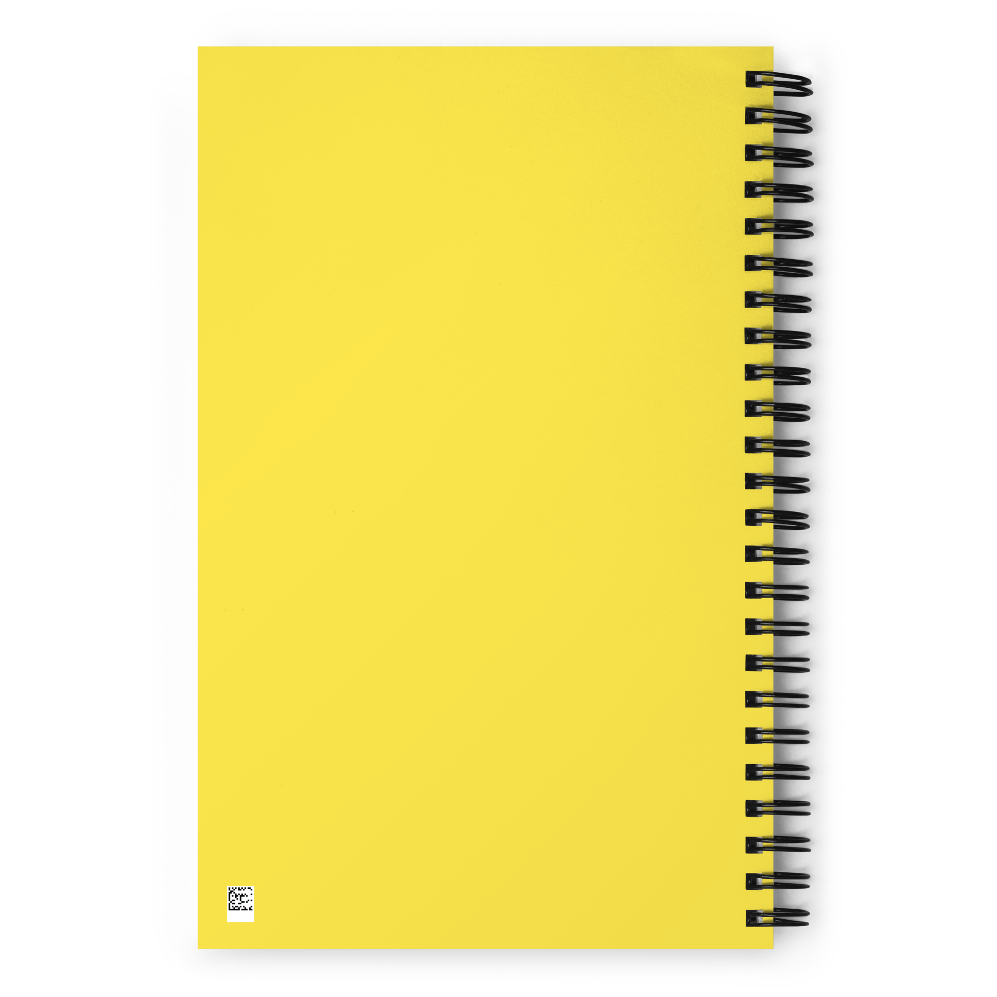 Scribble-Scrabble Yellow Spiral Notebook