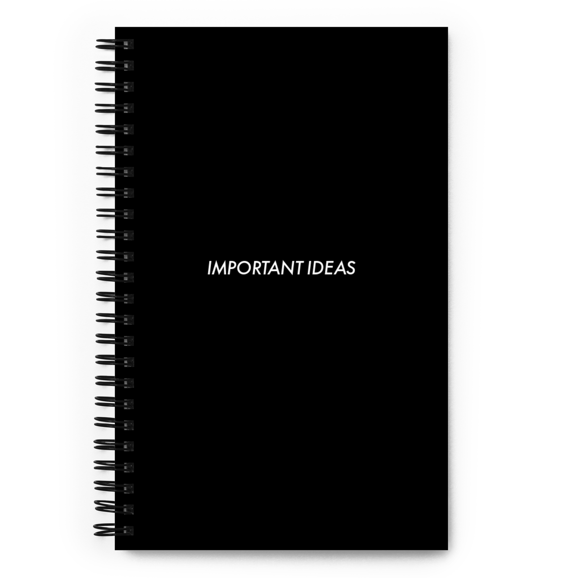Important Ideas Notebook